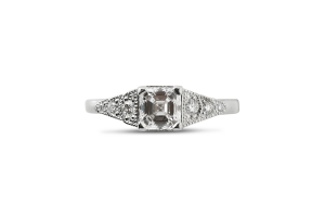 Art Deco Style Engagement Rings