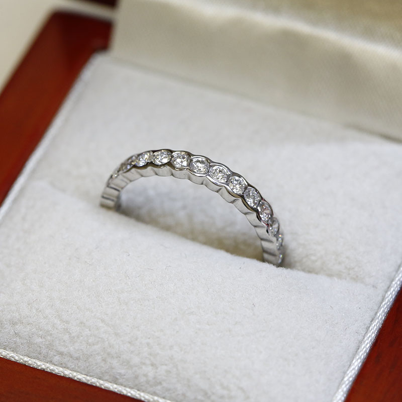 Sapphire & Diamond Eternity Ring - Grieve Diamond Jeweller