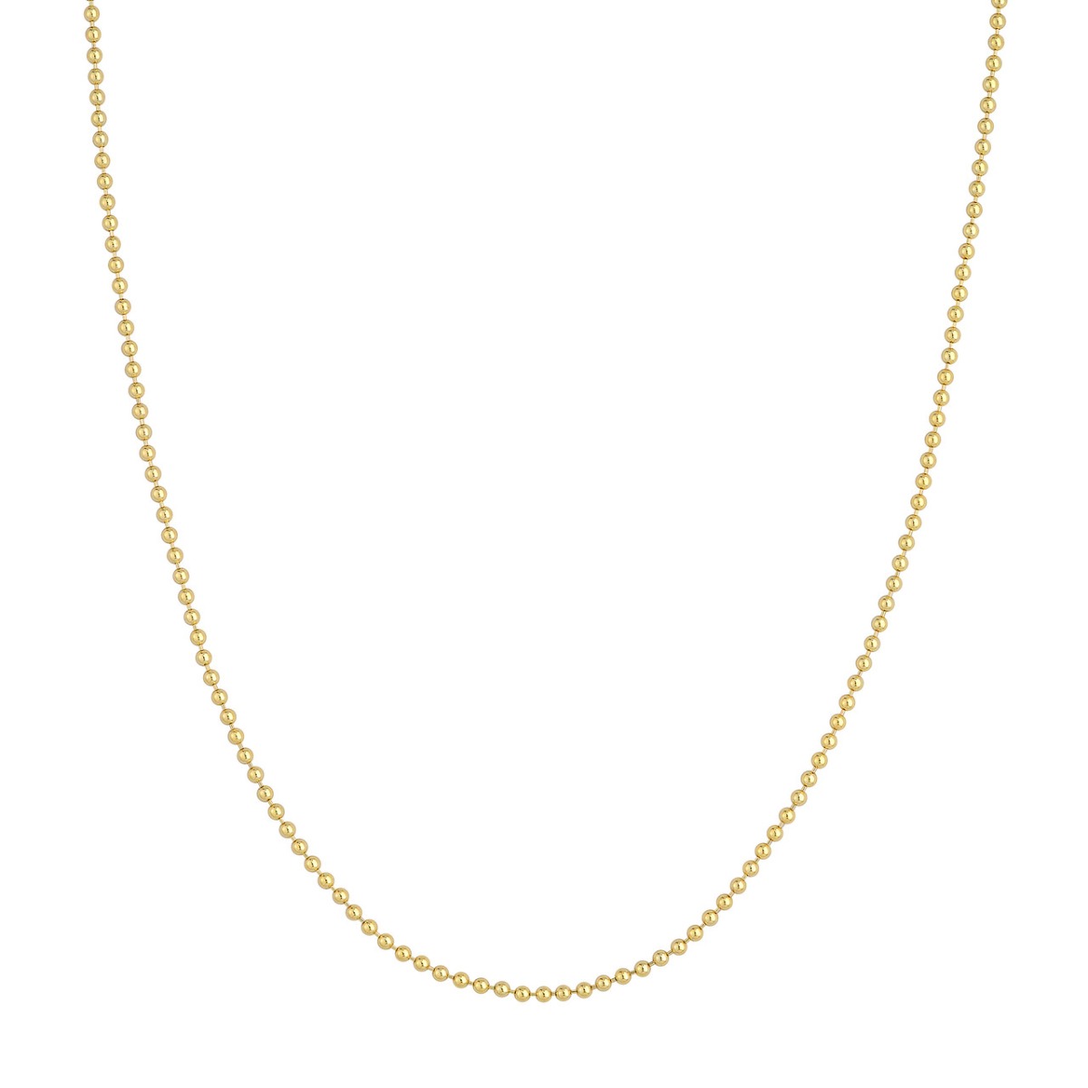 2mm Gold Bead Chain