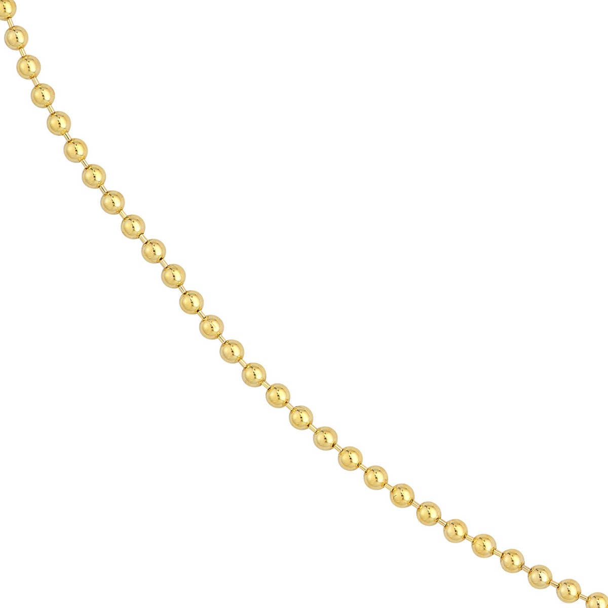 2mm Gold Bead Chain