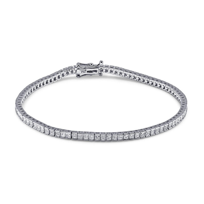 Tennis Bracelet (Square 3mm) - JewelitbySZ