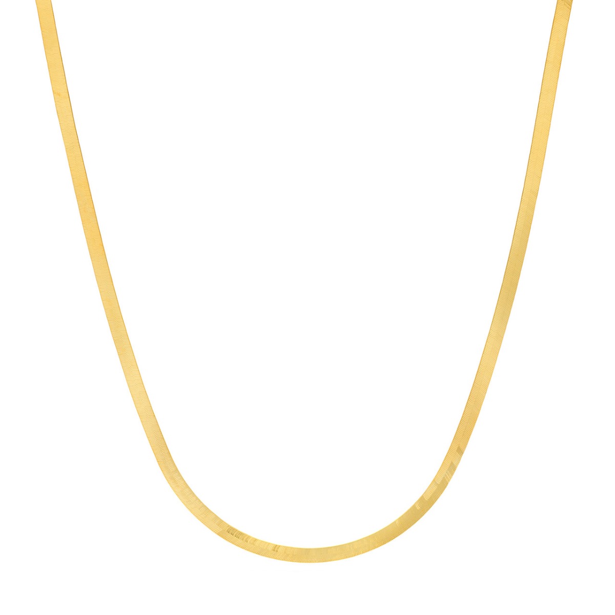  Triple Herringbone Gold Chain 