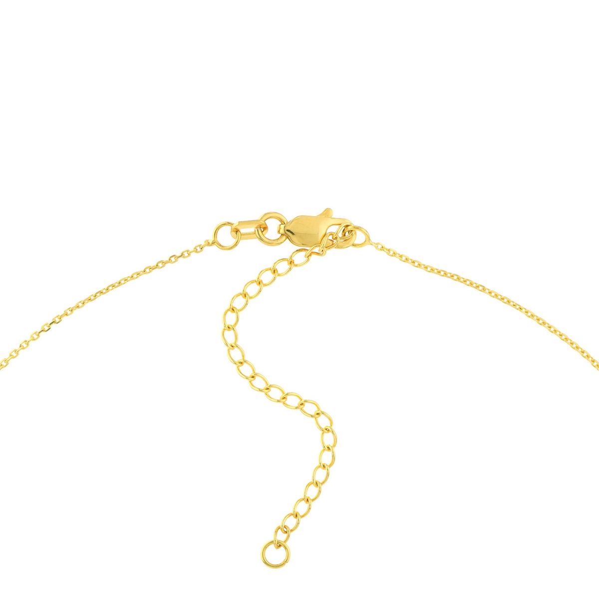 Y-Drop Diamond Gold Necklace