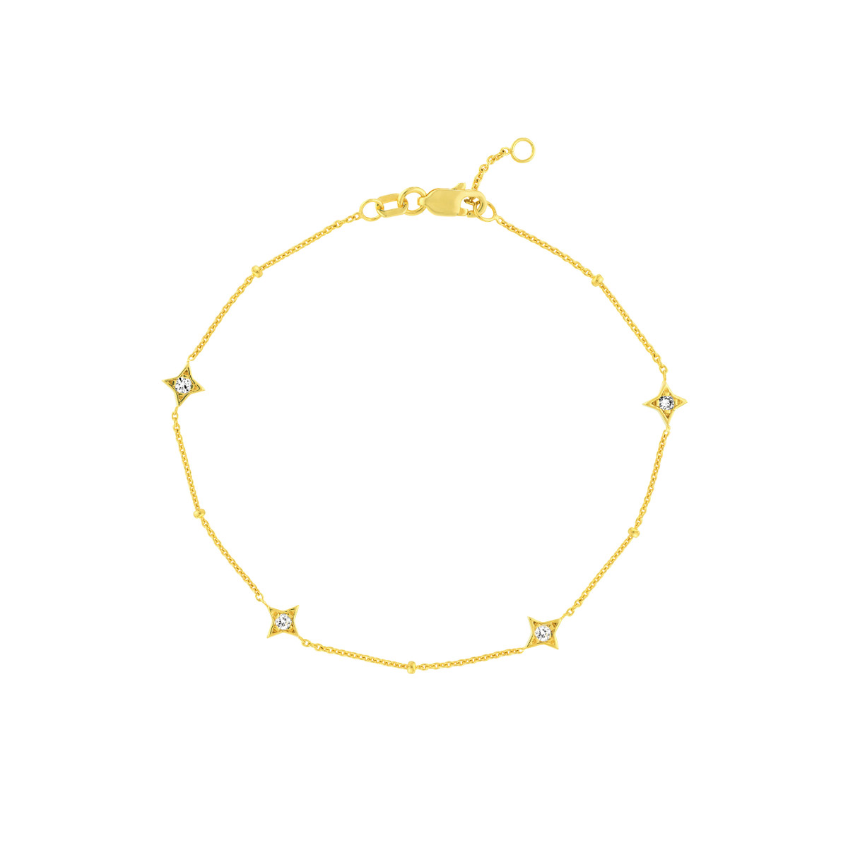 Celestial Star Diamond Bracelet