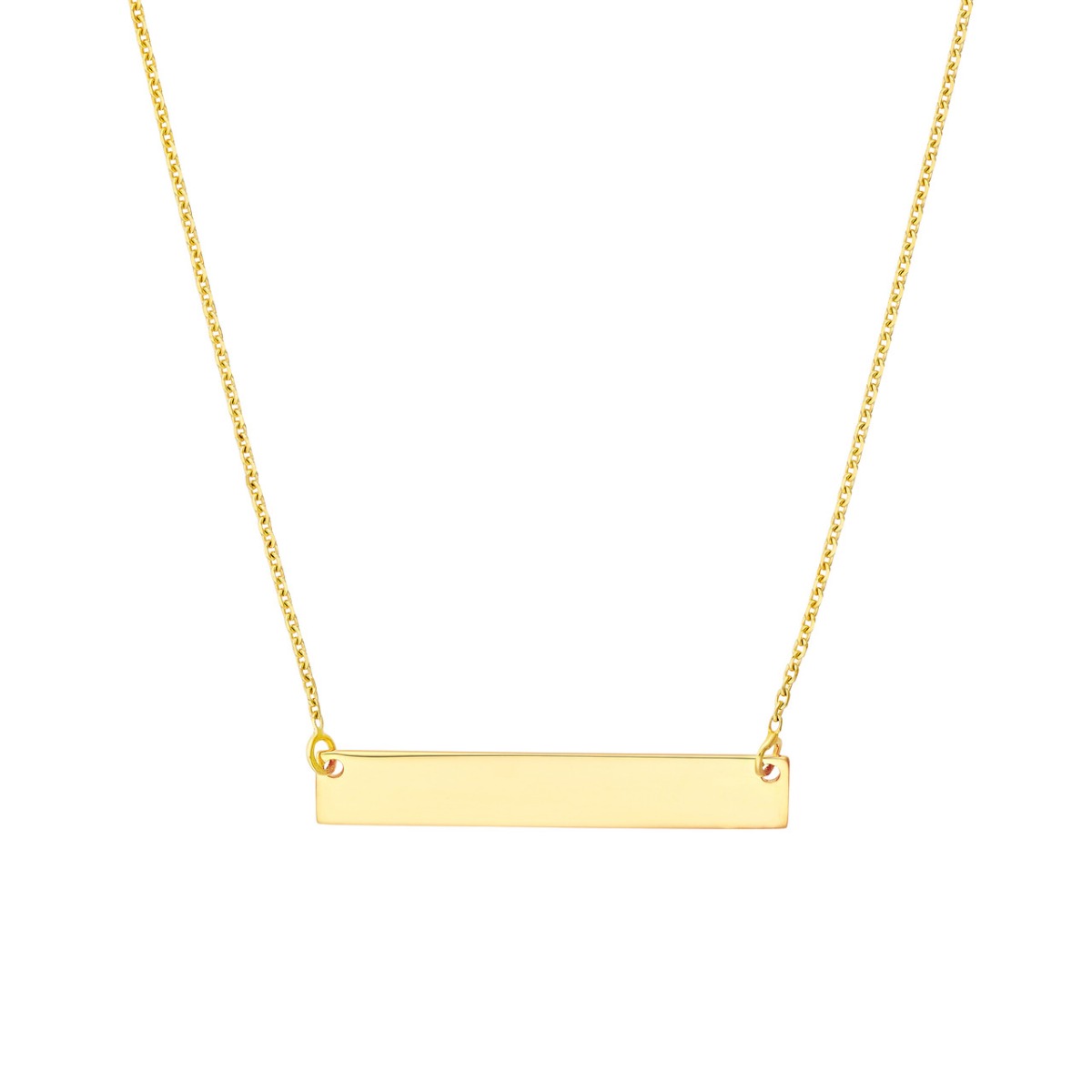 Mini Gold Bar Necklace