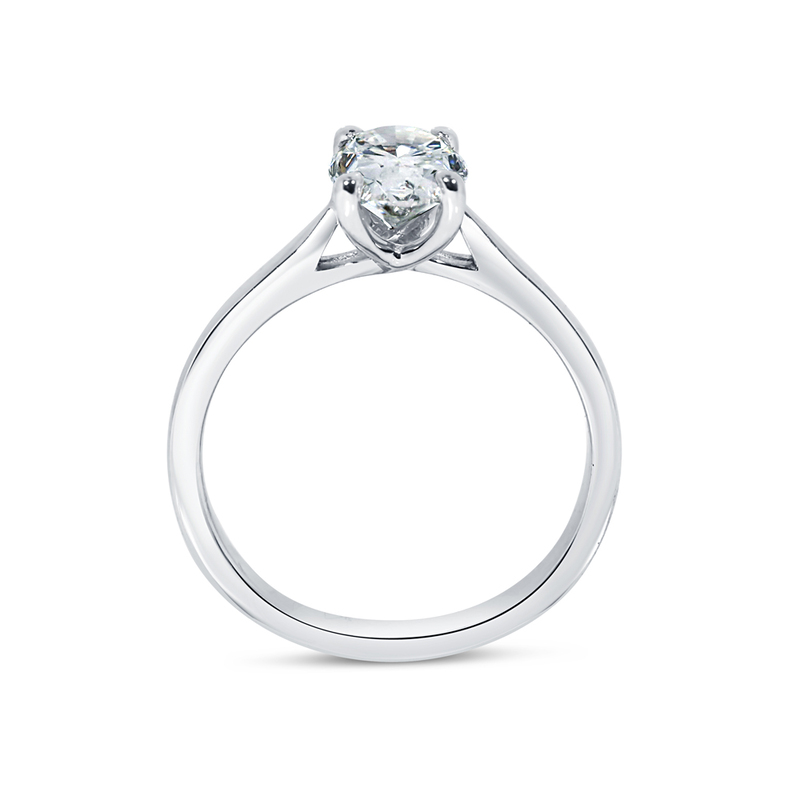 Vintage Round Halo Diamond Ring | Rêve Diamonds