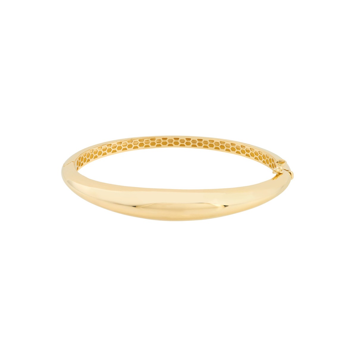 Polished Dome Gold Bangle