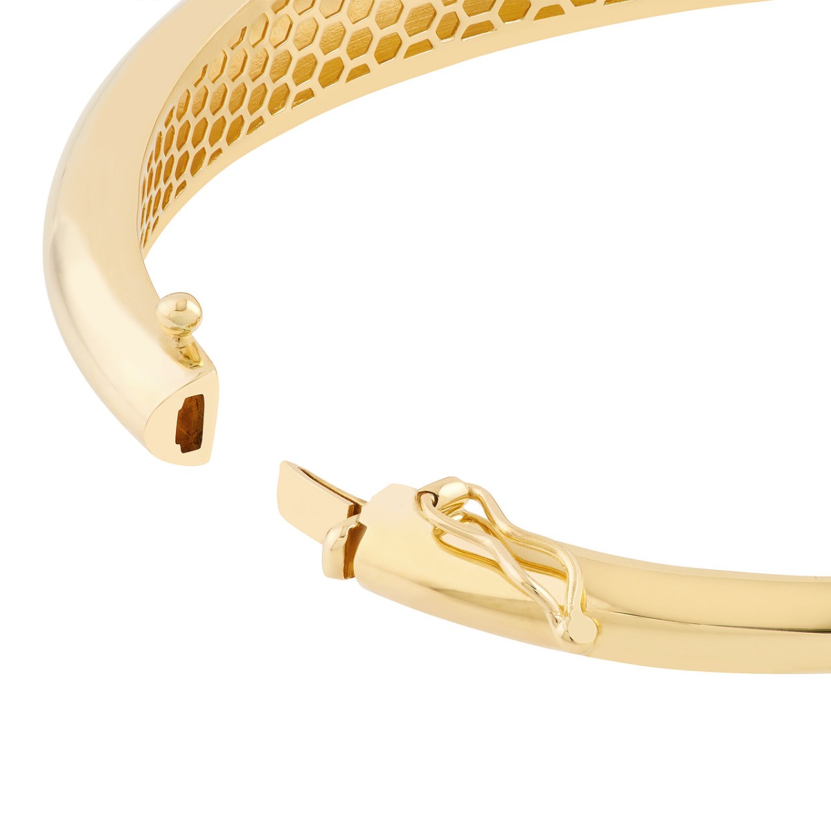 Polished Dome Gold Bangle