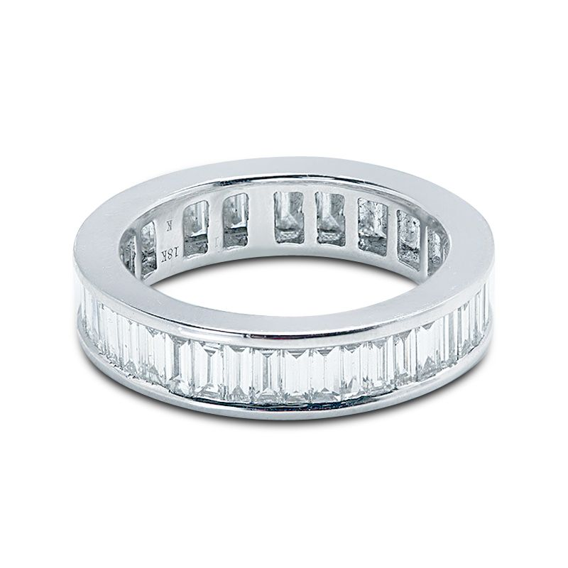 Baguette Diamond Eternity Rings