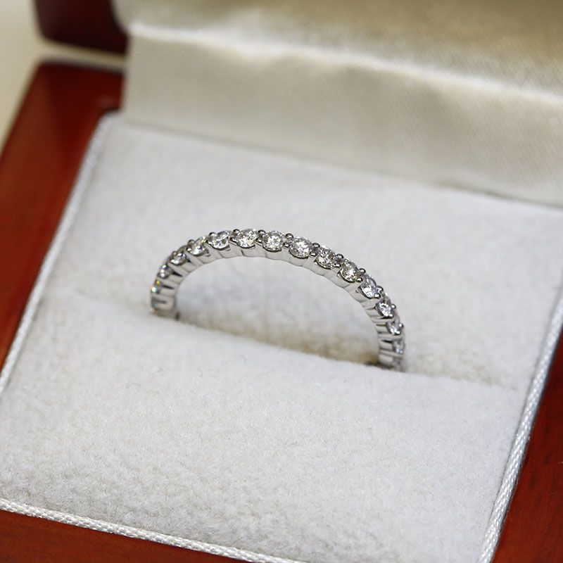 White Gold Eternity Rings